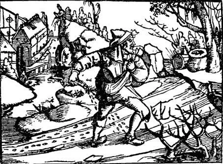 Сеющий крестьянин С рисунка Ганса Франка Не любишь воскликнул старик и - фото 13