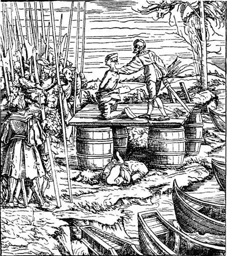 Казнь восставших крестьян С гравюры XVI в В тот самый день когда Трухзес - фото 60