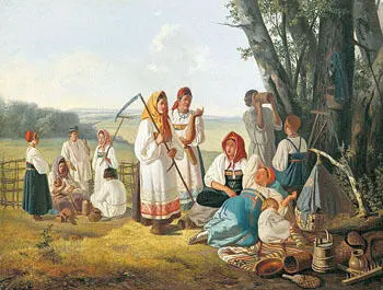 Л К ПлаховОтдых на сенокосе Л К ПлаховВ столярной мастерской Л К - фото 523