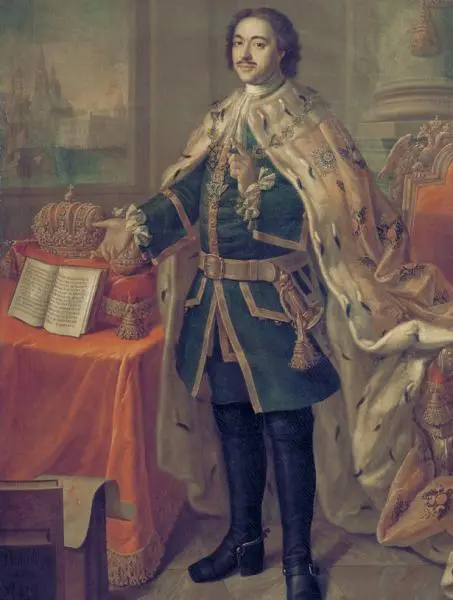 Император Петр I Алексеевич Художник А П Антропов Гангутское сражение - фото 58