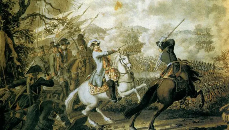 Сражение при Кагуле Художник Д Ходовецкий А Г Орлов Неизвестный - фото 90