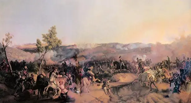 Сражение при Валутиной Горе Художник П Гесс Кто кого Художник В В - фото 145
