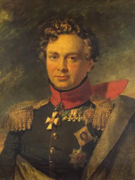А И Горчаков Художник Дж Доу Бородинское сражение Атака русской - фото 165