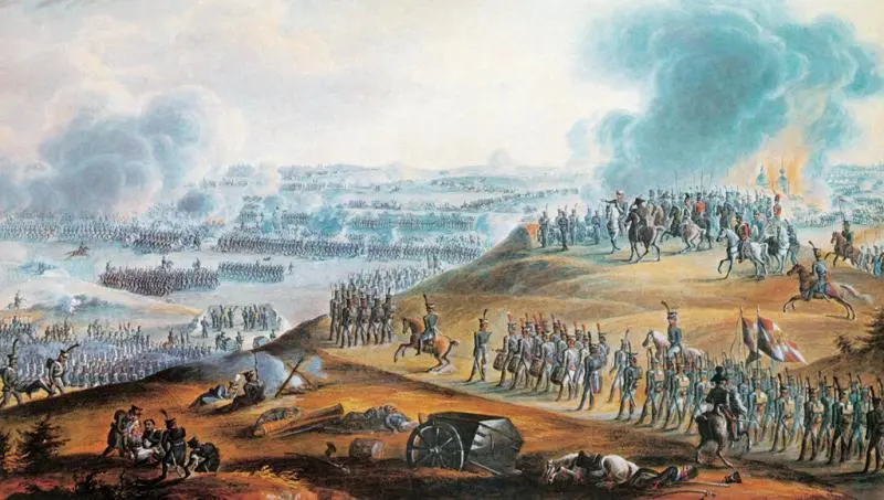 Бородинское сражение Неизвестный художник Князь Кутузов видя что с - фото 174