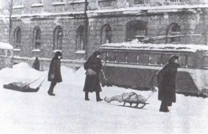 Так провожали в последний путь зимой 1941 1942 гг Дневник Тани Савичевой - фото 27