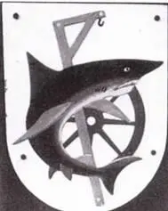 Герб подлодки Хай S 170 акула виселица и колесо Виселица и пыточное колесо - фото 112