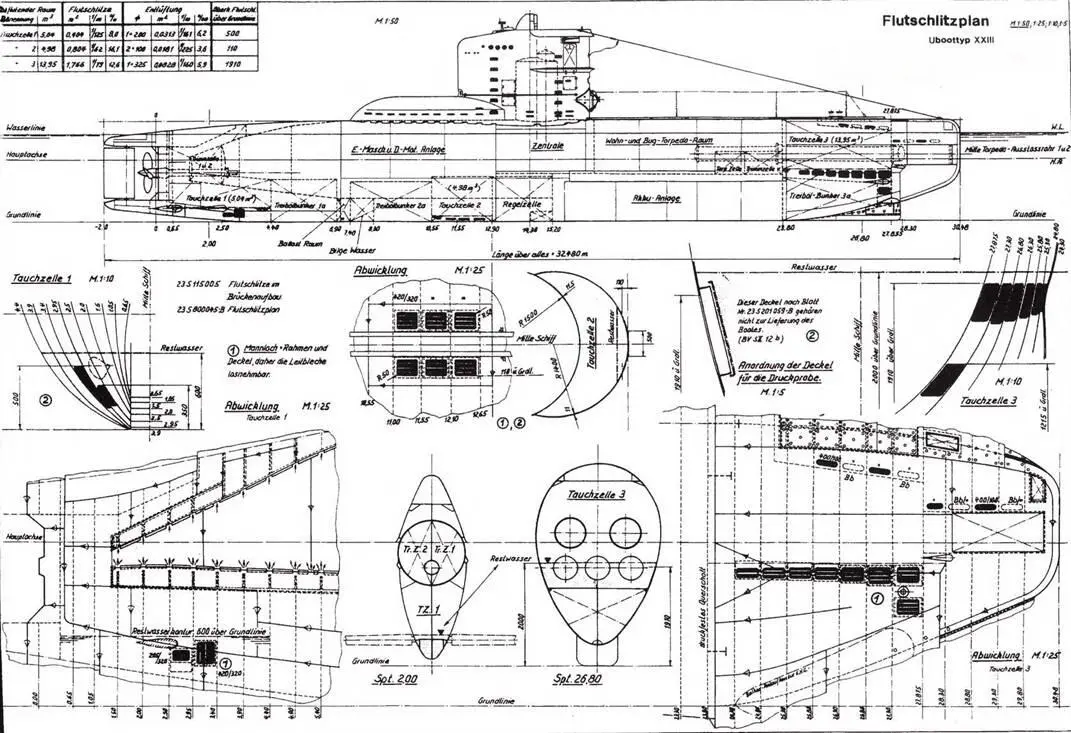 Схема расположения шпигатов проект 1121943 Командный мостик проект - фото 54