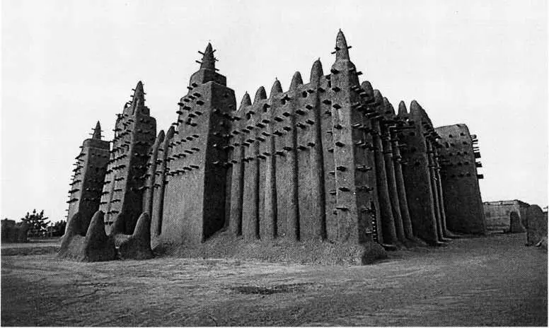 Великая мечеть в Дженне Мали Современный вид Проникновение это однако - фото 106