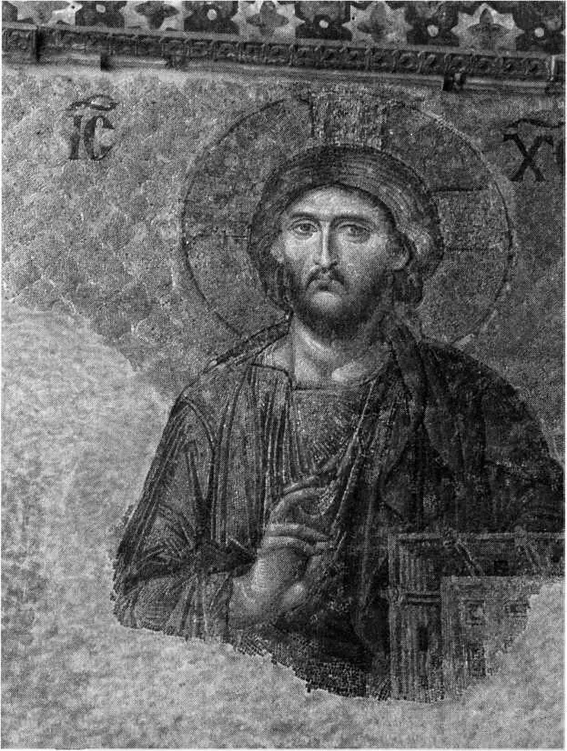 Деисус Середина XIII в Мозаика собора Св Софии Константинополь Политику - фото 71
