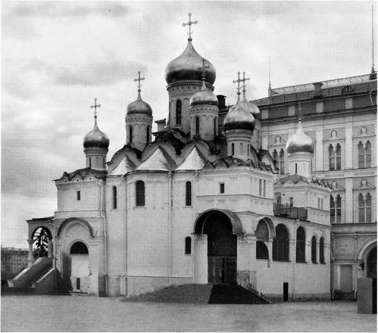Благовещенский собор Московского кремля Конец XV в Современный вид В конце - фото 95