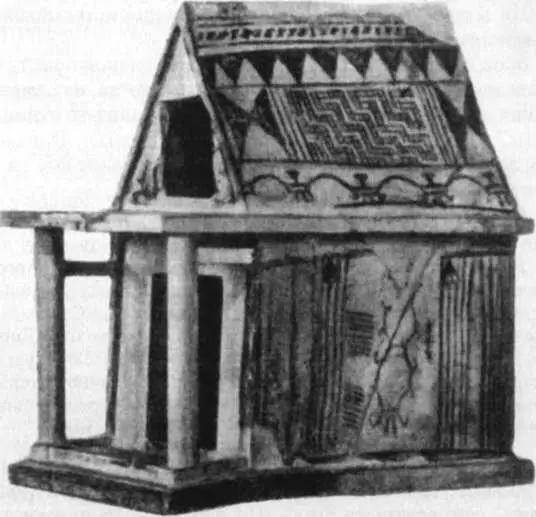 Модель храма из Аргоса VIII в до н э В чем заключалась необходимость - фото 131
