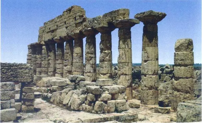Греческий храм в Селинунте VI в до н э Сицилия Афина Мрамор Ок 525 - фото 161