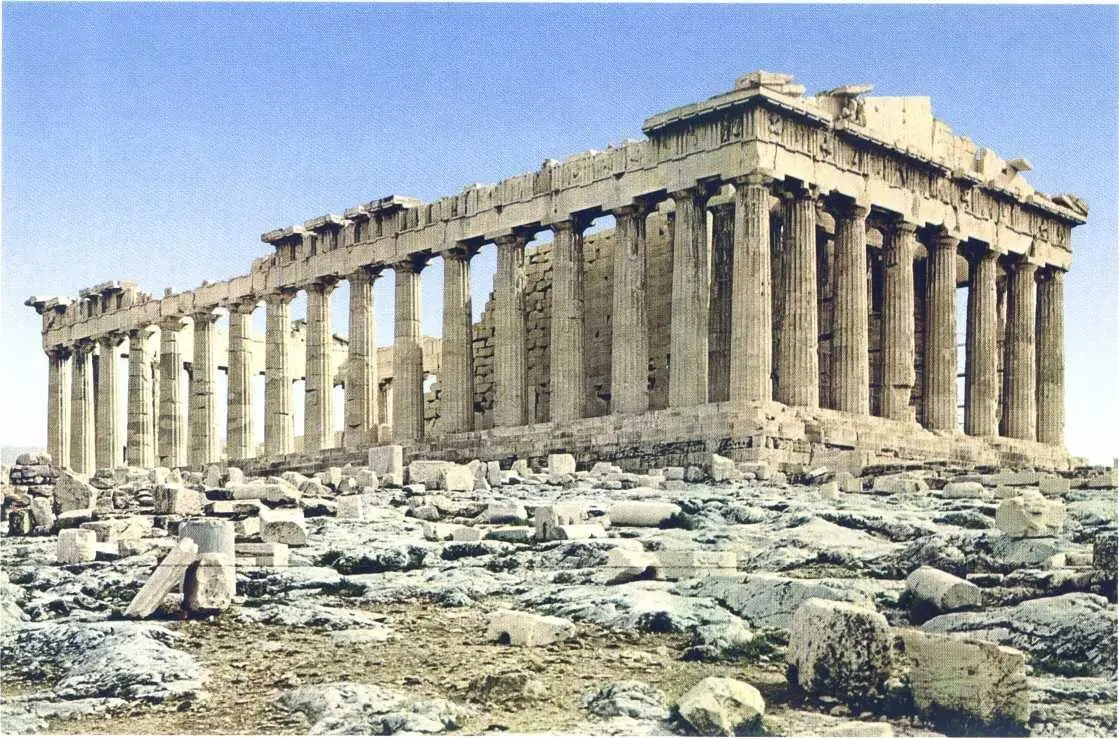 Парфенон 447438 гг до н э Афины Современный вид Эрехтейон Коры - фото 170