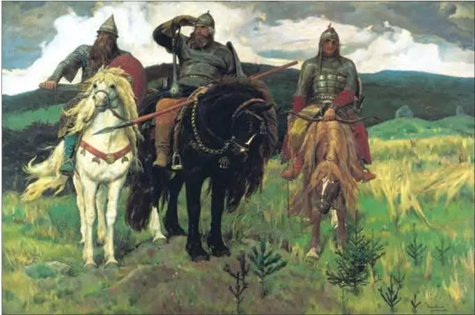 В М Васнецов Богатыри 18811898 Вот она Русь прочная основательная - фото 13