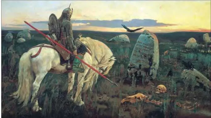 В М Васнецов Витязь на распутье 1882 Эта картина отражает нынешнее - фото 61