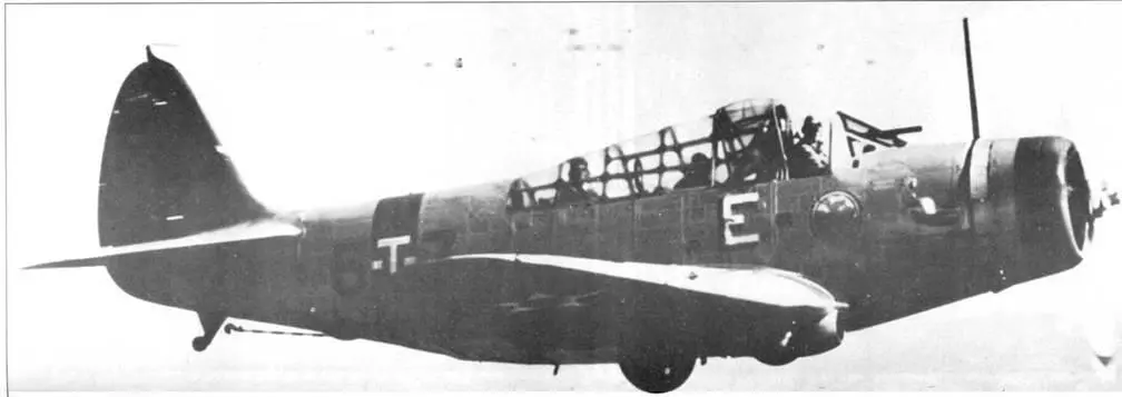 TBD1 BuNo 0331 находился в VT5 с 1938 до 1941 года после чего был передан - фото 61