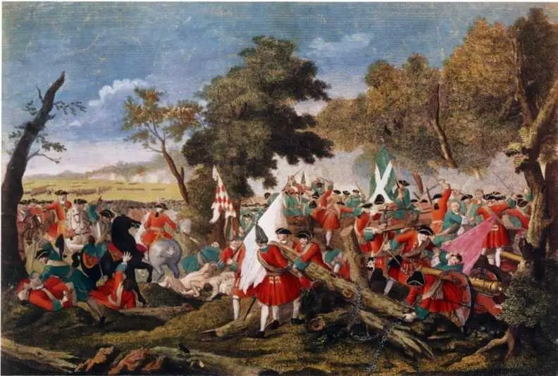 Битва при Таньере Мальплаке 11 сентября 1709 г Эстамп Картуш Карты - фото 38