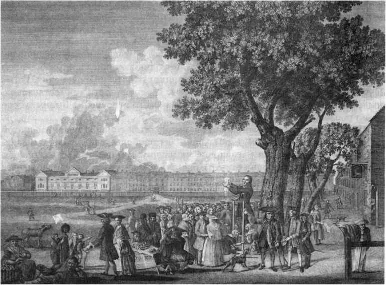 Показной энтузиазм Гравюра с картины Дж Гриффитса Ок 1755 г Развитие - фото 5
