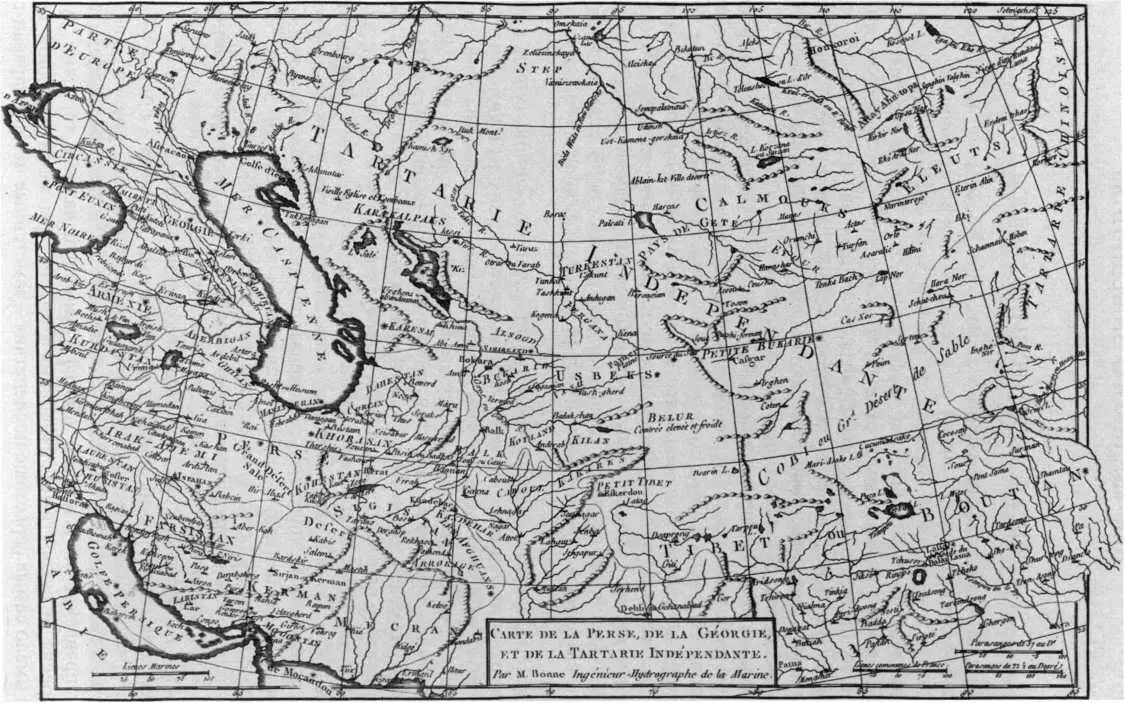Персия Грузия и независимая Татария Карта Р Бонна 1780 г Одной из - фото 50
