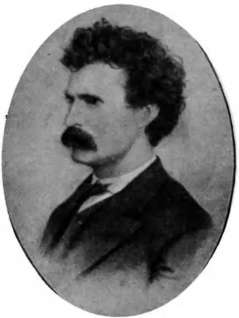 Марк Твэн в 1865 г Оливия Клеменс 1878 г Между тем работа в газете начала - фото 23