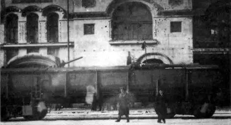 Белогвардейский бронепоезд Калмыковец во Владивостоке Бронепоезд Красной - фото 80