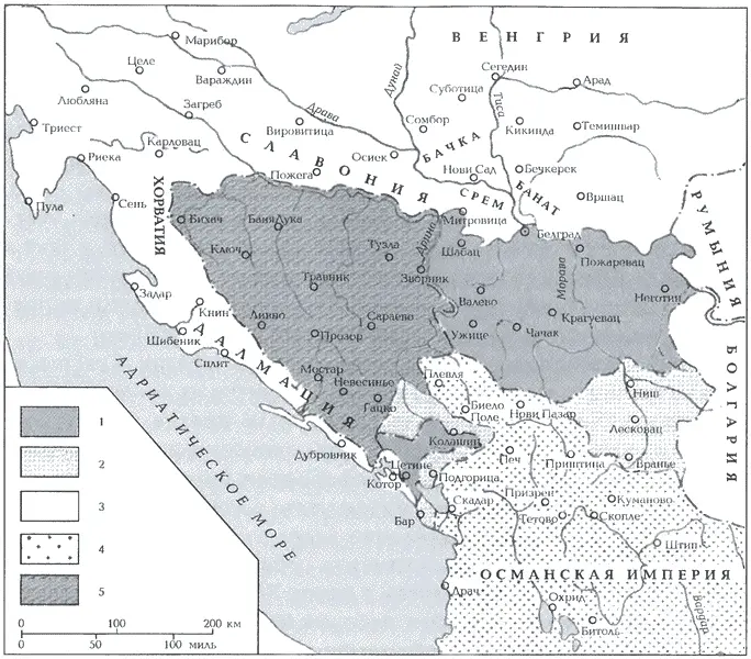 Карта 72 Сербия и Черногория после Берлинского конгресса 1878 После - фото 40