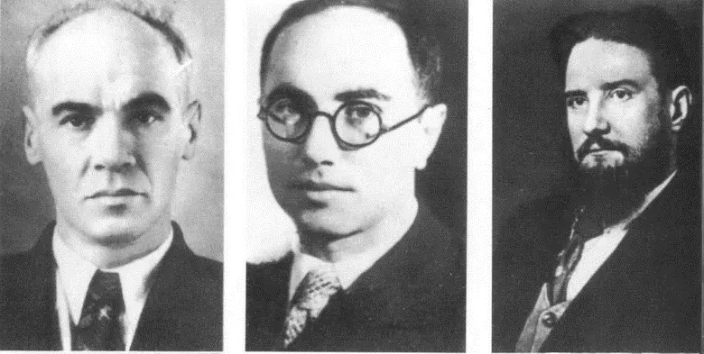 19 В верхнем ряду Исаак Кикоин Яков Зельдович 1946 г Игорь Курчатов 1943 - фото 20