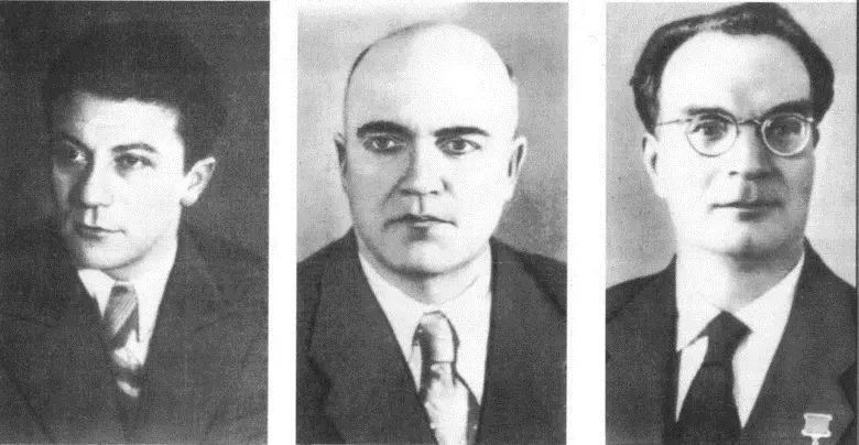 19 В верхнем ряду Исаак Кикоин Яков Зельдович 1946 г Игорь Курчатов 1943 - фото 21