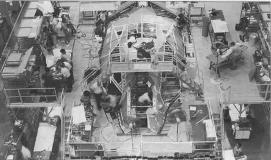 Сборка прототипа YF117A и серийных F 117А осуществлялась на заводе 81 в - фото 40