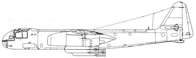 Ar234 С Heeresflugzeug Ar234 С4 с двумя подвесными топливными баками на - фото 102
