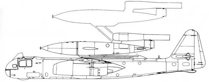 Ar 234 CV1 Huckepack буксируемый топливный бак Ar234 С3 с подвешенным - фото 126