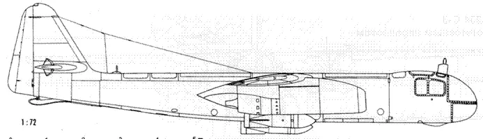 Ar234 С2 проект Ar234 С3 крайний правый двигатель демонтирован виден - фото 79