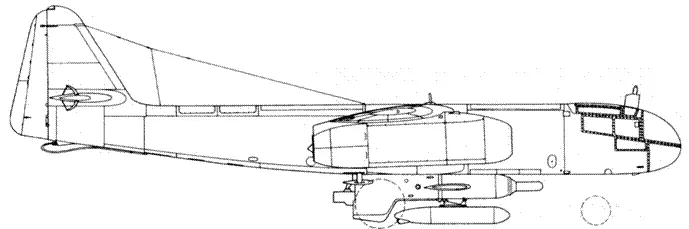 Ar234 S9S10 с планирующей бомбой Hs 293 Ar234 V22 Ar234 С3HeS 011 - фото 96