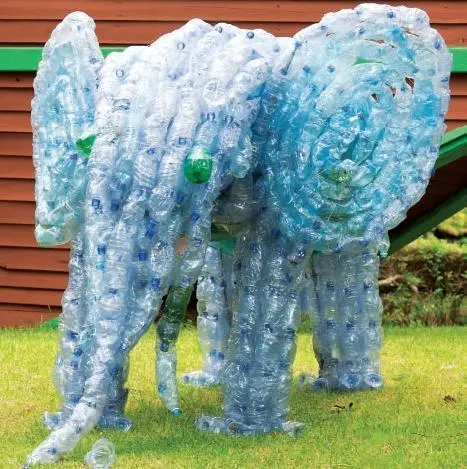 Садовый слон Массажер из пластиковых бутылок Коробка для конфет - фото 12