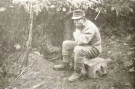 Гора Маковка 1915 г Так выглядели позиции сечевых стрельцов во время - фото 51