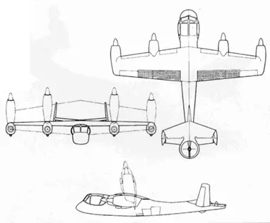 Model 134Е VTOL Mohawk Участники конкурса LARA Helio 1320 Beech PD 183 - фото 114