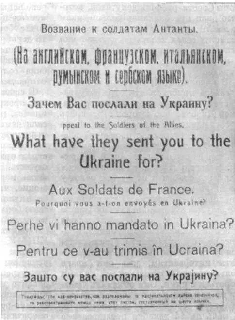 Воззвание к солдатам оккупационных войск 1919 г Оккупационный режим - фото 96