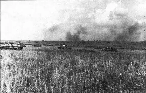 Германское танковое соединение выдвигается на боевые позиции 28 июля 1943 г - фото 81