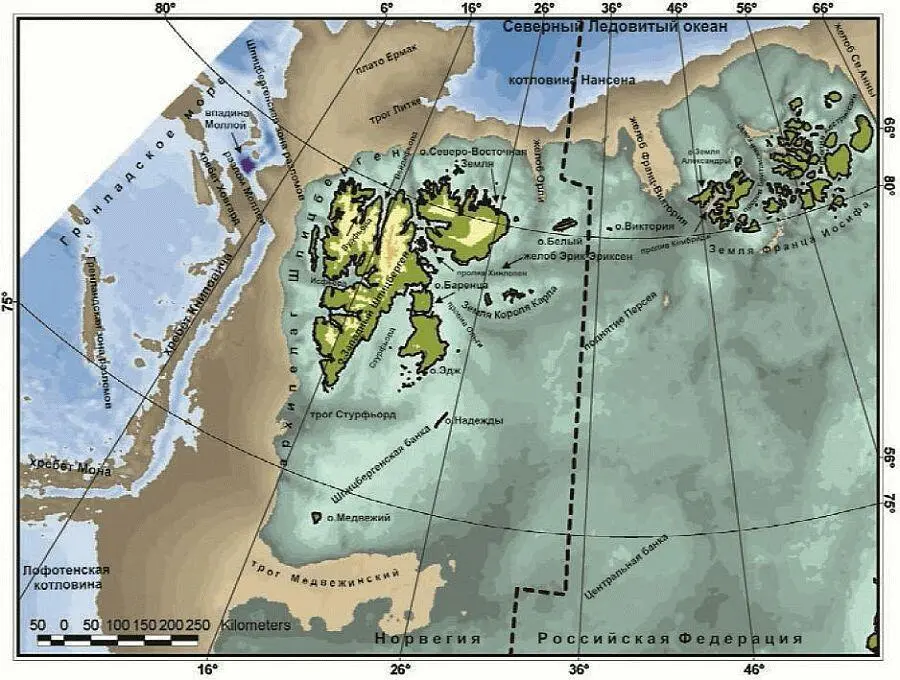 Рис 2 Схема расположения основных географических объектов и элементов - фото 35