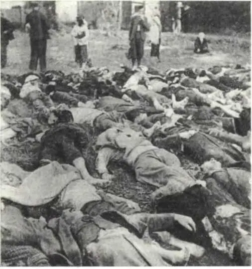 Жертвы оккупантов Борислав Май 1942 г В качестве военнопленных мы - фото 176