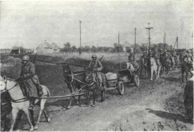 Части Красной Армии на марше Донбасс 1941 г 4 октября соединения 1й - фото 24