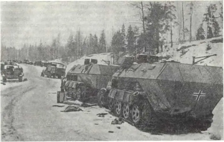 Техника брошенная фашистскими войсками на подмосковных дорогах 1941 г Успеху - фото 46