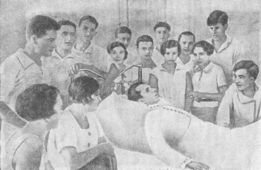 Группа студентов Новочеркасского института в гостях у Н А Островского 1936 - фото 37