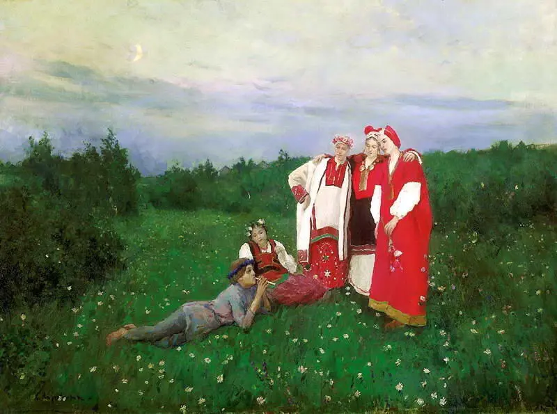 45 Северная идиллия X м 1886 ГТГ 46 Поморы X м 1894 дата на - фото 48
