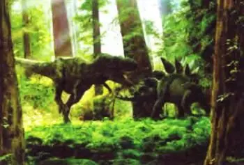 Стегозавры растительноядные динозавры чья спина и хвост были покрыты парными - фото 64