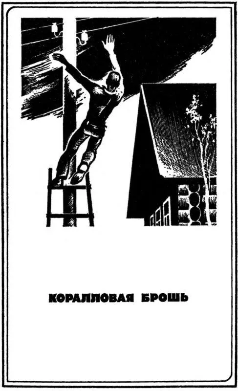 Коралловая брошь В кабинет к следователю прокуратуры советнику юстиции - фото 5