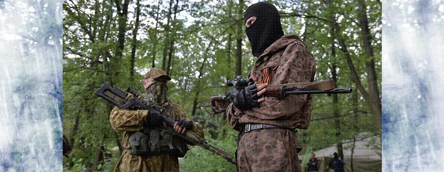 Тренировочный лагерь батальона Восток в Донецкой области Вскоре эти люди - фото 7