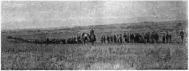 Переход М Дроздовского по южнорусским степям весна 1918 года Схема - фото 130
