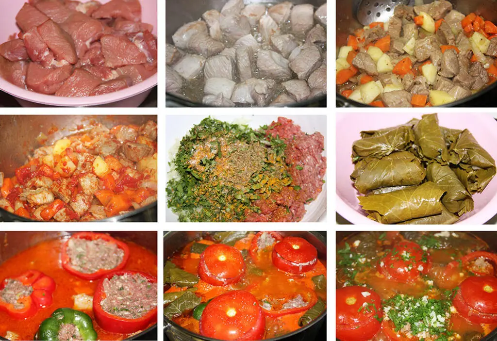 Этапы приготовления Долмы Фото автора Порубите прокрутите мясо очень - фото 15