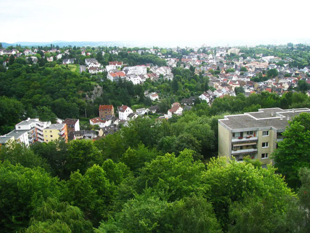 В гостях у немецких друзей вид с балкона Вмсбаден 2012 г Фото автора К - фото 52